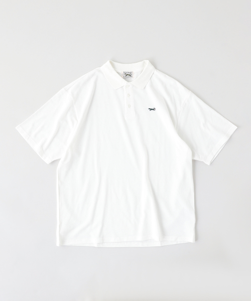 B.C STOCK(ベーセーストック)の「THE FOX / ザ フォックス ex 6.5oz ポロシャツ over-dye(ポロシャツ・メンズ・パープル/ブラック/ピンク/グリーン/ホワイト・LARGE/MEDIUM)」の2枚目の写真