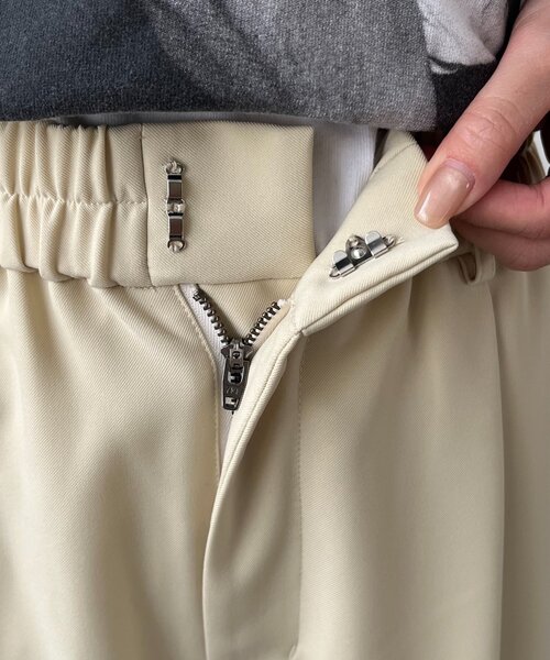 CAPRICIEUX LE'MAGE（カプリシューレマージュ）の「ギャザーベルトフローパンツ（その他パンツ・レディース・ブラック/イエロー/ブラウン・36/38/PS）」の5枚目の写真