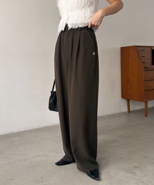 CAPRICIEUX LE'MAGE（カプリシューレマージュ）の「ギャザーベルトフローパンツ（その他パンツ・レディース・ブラック/イエロー/ブラウン・36/38/PS）」の12枚目の写真