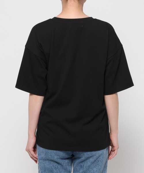 LAKOLE(ラコレ)の「ノットデザインT / 692964(Tシャツ/カットソー・レディース・オフホワイト/ブラック/ベージュ・FREE)」の11枚目の写真