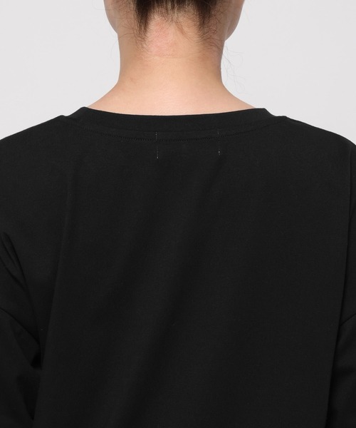 LAKOLE(ラコレ)の「ノットデザインT / 692964(Tシャツ/カットソー・レディース・オフホワイト/ブラック/ベージュ・FREE)」の12枚目の写真