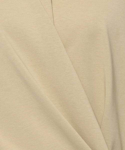 LAKOLE(ラコレ)の「ノットデザインT / 692964(Tシャツ/カットソー・レディース・オフホワイト/ブラック/ベージュ・FREE)」の8枚目の写真