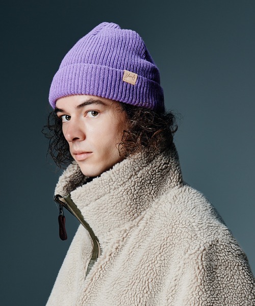 glamb(グラム)の「Cinematic Beanie / シネマティックビーニー(ニットキャップ/ビーニー・メンズ・グリーン/パープル/ブラック・FREE)」の3枚目の写真