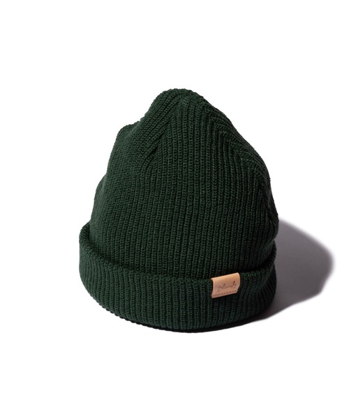 glamb(グラム)の「Cinematic Beanie / シネマティックビーニー(ニットキャップ/ビーニー・メンズ・グリーン/パープル/ブラック・FREE)」の4枚目の写真