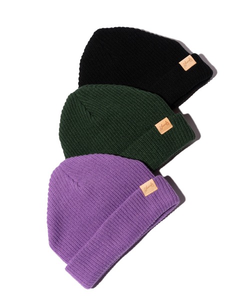glamb(グラム)の「Cinematic Beanie / シネマティックビーニー(ニットキャップ/ビーニー・メンズ・グリーン/パープル/ブラック・FREE)」の14枚目の写真