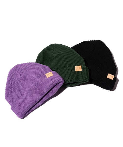 glamb(グラム)の「Cinematic Beanie / シネマティックビーニー(ニットキャップ/ビーニー・メンズ・グリーン/パープル/ブラック・FREE)」の15枚目の写真