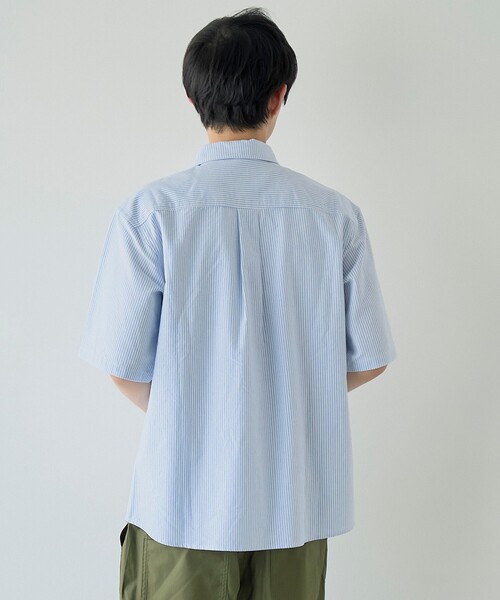 coen(コーエン)の「アニマル刺繍オックスストライプシャツ(シャツ/ブラウス・メンズ・ライトブルー/ライトピンク・S/M/L/XL)」の12枚目の写真