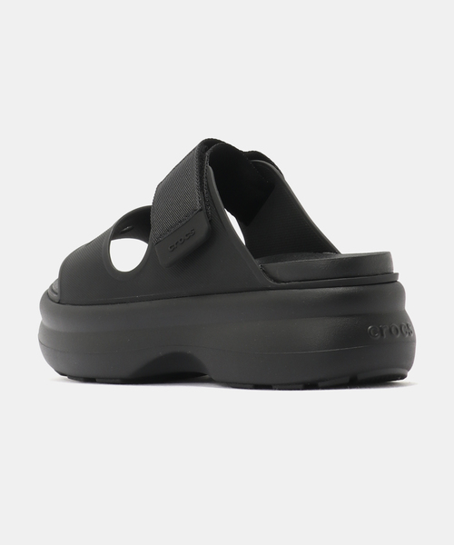 crocs（クロックス）の「Crocs SOHO TWO STRAP SANDAL 212861-001（サンダル・レディース・ブラック・24cm/23cm/22cm）」の3枚目の写真