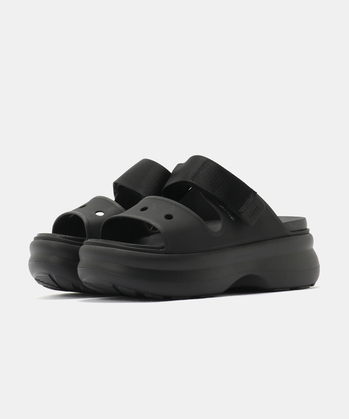 crocs（クロックス）の「Crocs SOHO TWO STRAP SANDAL 212861-001（サンダル・レディース・ブラック・24cm/23cm/22cm）」の7枚目の写真