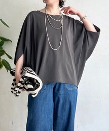 un dix cors | ワッシャーストレッチプルオーバー(シャツ/ブラウス)