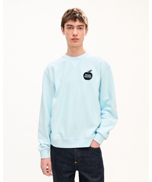 KENZO（ケンゾー）の「'KENZO Sounds' エンブロイダリー スウェット イン コットン（スウェット・メンズ・ブルー系その他・LARGE/SMALL/MEDIUM）」の2枚目の写真