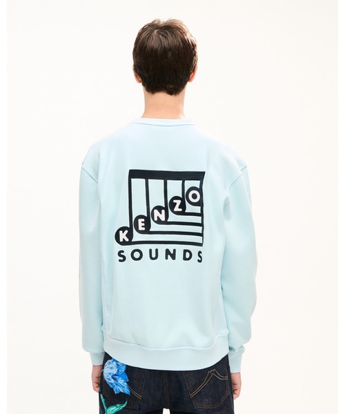 KENZO（ケンゾー）の「'KENZO Sounds' エンブロイダリー スウェット イン コットン（スウェット・メンズ・ブルー系その他・LARGE/SMALL/MEDIUM）」の3枚目の写真