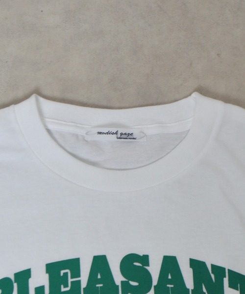 MODISH GAZE(モディシュガゼ)の「アニマルプリントTシャツ CATプリント(Tシャツ/カットソー・メンズ・オートミール/ブラック/ネイビー/ホワイト・LARGE/X-LARGE/MEDIUM)」の18枚目の写真