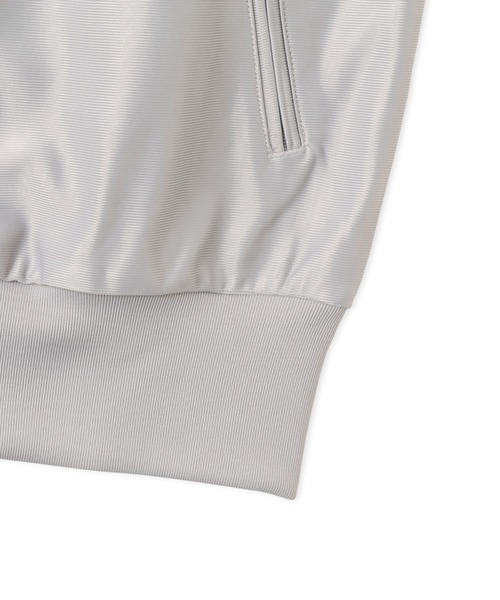 adidas(アディダス)の「adidas FIREBIRD METALLIC TRACK TOP / アディダス ファイヤーバード メタリック トラックトップ(ジャージ・メンズ・グレー・L/M/S/3XL/XXL/XL)」の8枚目の写真