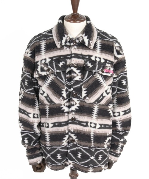 felkod（フィルコッド）の「mj11649- Ortega Pattern Fleece CPO Jacket フリースCPOジャケット(F26A180)（その他アウター・メンズ・ネイビー/ブラック・S/M/L）」の11枚目の写真
