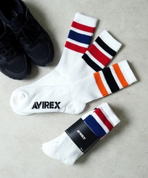 AVIREX | "05"≪AVIREX≫3足セット アソート クルーソックス(ソックス/靴下)