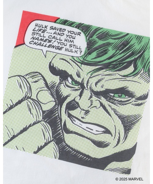 VARIEGATOR（ヴァリゲイター）の「VARIEGATOR / ヴァリゲイター Hulk /Tee（Tシャツ/カットソー・レディース・ホワイト・LARGE/MEDIUM）」の2枚目の写真