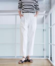 grove | 【白でも透けにくい・多機能】テーパードパンツ(その他パンツ)