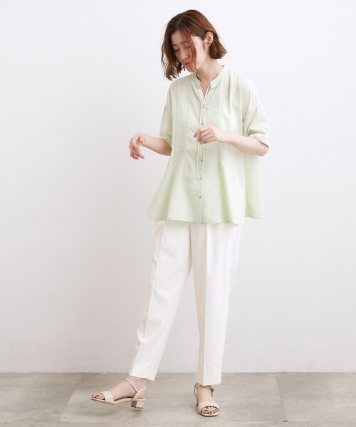 grove(グローブ)の「【白でも透けにくい・多機能】テーパードパンツ(その他パンツ・レディース・オフホワイト/ライトベージュ・01/02/05/04/03)」の11枚目の写真