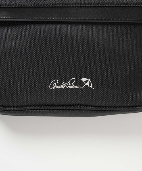 Arnold Palmer（アーノルドパーマー）の「ポリツイル × PU ショルダーバッグ（ショルダーバッグ・メンズ・ブラック/グリーン/グレー・F）」の8枚目の写真