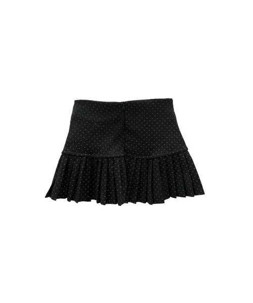 CeLess(セレス)の「Ribbon Dot Pleated Skirt / リボンドットプリーツスカート(スカート・レディース・ブラック/ネイビー・S/M)」の16枚目の写真