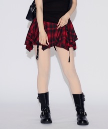 tinkerend | Asymmetrical Belt Mini Skirt / アシンメトリーベルトミニスカート(スカート)