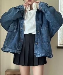 Cham.（チャム）の「プリーツミニスカート（スカート）」