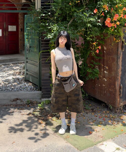 CORNERBLESS(コーナーブレス)の「CAMO RIPSTOP CARGO BERMUDA PANTS(その他パンツ・レディース・その他・SMALL/MEDIUM/LARGE)」の8枚目の写真