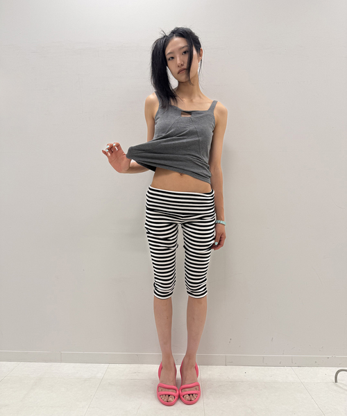 Oriens JOURNAL STANDARD(オリエンス ジャーナルスタンダード)の「カットソーサブリナパンツ(その他パンツ・レディース・ブラック/ホワイト・FREE)」の14枚目の写真