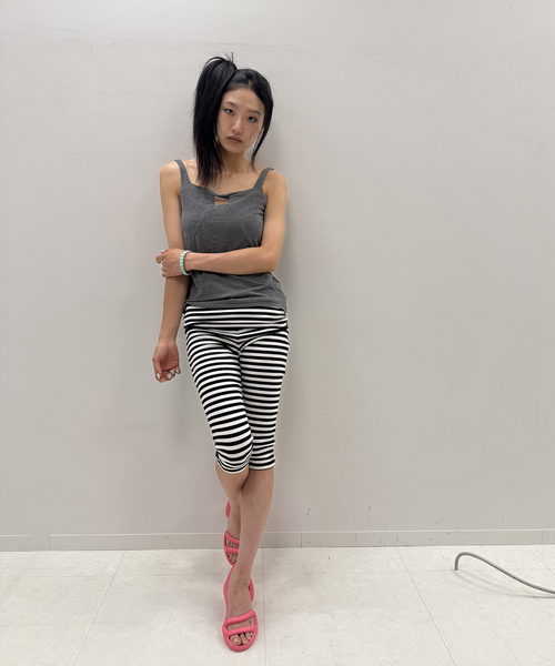 Oriens JOURNAL STANDARD(オリエンス ジャーナルスタンダード)の「カットソーサブリナパンツ(その他パンツ・レディース・ブラック/ホワイト・FREE)」の15枚目の写真