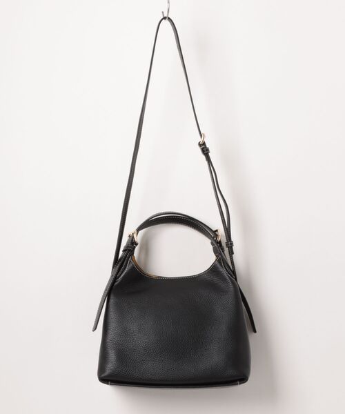 FURLA(フルラ)の「フルラ プリムローズ (Furla Primrose) ホーボーバッグ M(ショルダーバッグ・レディース・ブラウン/ブラック・ONE SIZE)」の9枚目の写真