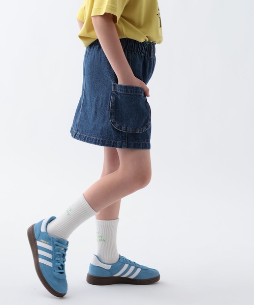 BAYFLOW（ベイフロー）の「[インナーパンツ付♪]デニムスカート[120~160cm](KIDS)（デニムスカート・キッズ・ライトブルー/ブラック/ダークブルー・120cm/160cm/150cm/140cm/130cm）」の14枚目の写真