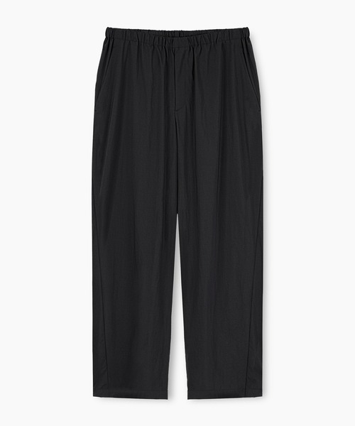 LAD MUSICIAN(ラッドミュージシャン)の「NYLON TASLAN STRETCH ROUND PANTS(その他パンツ・メンズ・ブラック・46/44/42)」の1枚目の写真