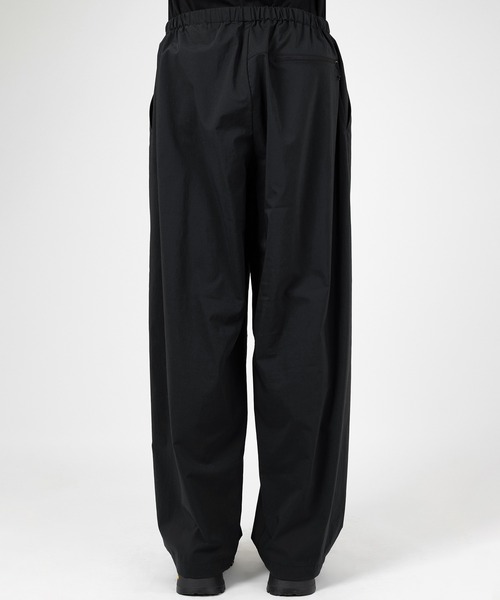 LAD MUSICIAN(ラッドミュージシャン)の「NYLON TASLAN STRETCH ROUND PANTS(その他パンツ・メンズ・ブラック・46/44/42)」の3枚目の写真