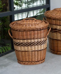 DULTON(�_���g��)��BASKET WITH LID TONS S/�� �o�X�P�b�g(���[�O�b�Y)