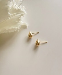 K10 パフィープチドロップピアス
