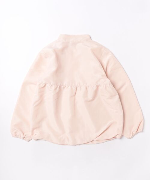 agnes b.(アニエスベー)の「キッズ "b." ロゴ 長袖 ブルゾン “Kaze”(ブルゾン・キッズ・ピンク系その他・130/120/110/100/140)」の2枚目の写真