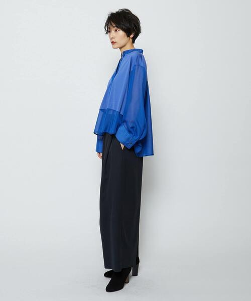 feerique（フィーリック）の「クリスピーカルゼコクーンパンツ（その他パンツ・レディース・ネイビー・1）」の9枚目の写真