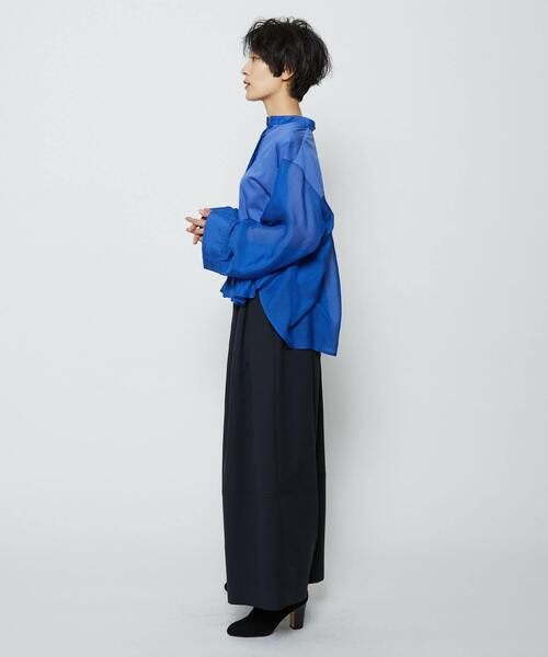 feerique（フィーリック）の「クリスピーカルゼコクーンパンツ（その他パンツ・レディース・ネイビー・1）」の11枚目の写真