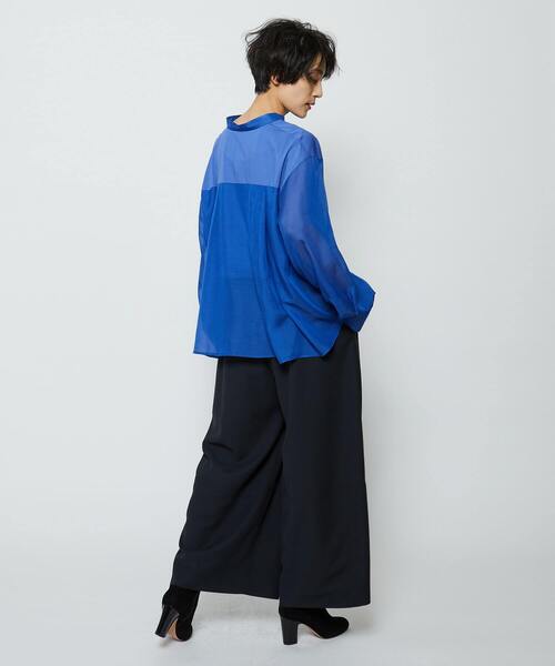 feerique（フィーリック）の「クリスピーカルゼコクーンパンツ（その他パンツ・レディース・ネイビー・1）」の16枚目の写真