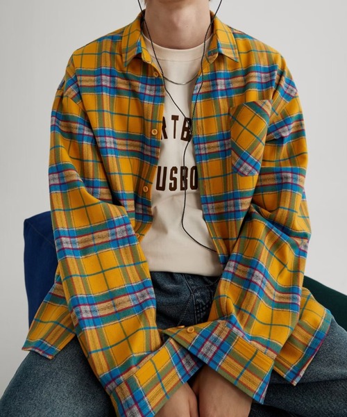 Oversize check тонкая нелька футболка