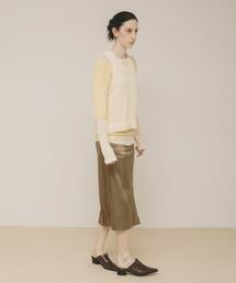 LAATO | mix knit vest(ベスト)