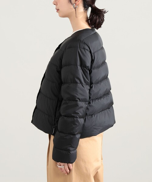 Demi-Luxe BEAMS(デミルクス ビームス)の「Traditional Weatherwear / ARKLEY DOWN ジャケット(ダウンジャケット/コート・レディース・ブラック/ベージュ・36/34)」の14枚目の写真