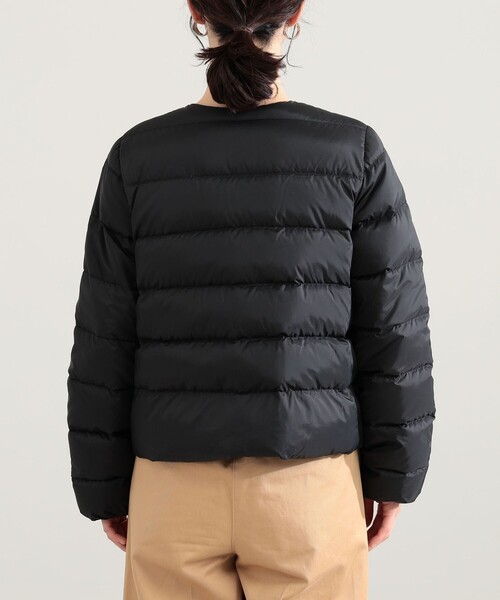 Demi-Luxe BEAMS(デミルクス ビームス)の「Traditional Weatherwear / ARKLEY DOWN ジャケット(ダウンジャケット/コート・レディース・ブラック/ベージュ・36/34)」の15枚目の写真