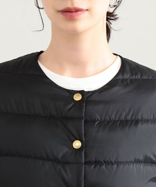 Demi-Luxe BEAMS(デミルクス ビームス)の「Traditional Weatherwear / ARKLEY DOWN ジャケット(ダウンジャケット/コート・レディース・ブラック/ベージュ・36/34)」の16枚目の写真