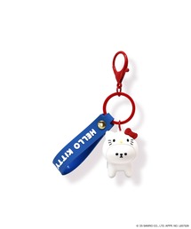 mofmofriends（モフモフレンズ）の「なかよしPVCキーホルダー HELLO KITTY×ビションフリーゼ（キーホルダー）」