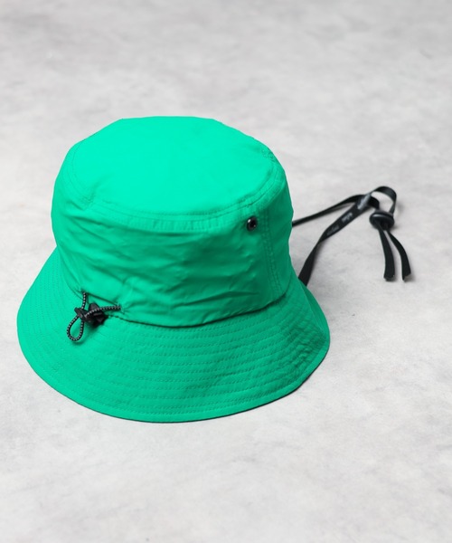 WILD THINGS(ワイルドシングス)の「【es】【WILD THING】SUPPLEX NYLON HAT(ハット・レディース・ブルー/グリーン・FREE)」の4枚目の写真