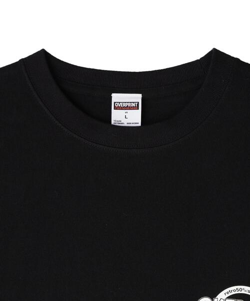 over print（オーバープリント）の「overprint/オーバープリント/別注MAMO TEE（Tシャツ/カットソー・レディース・ホワイト/ブラック・XL/M/L）」の7枚目の写真