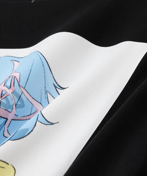 over print（オーバープリント）の「overprint/オーバープリント/別注MAMO TEE（Tシャツ/カットソー・レディース・ホワイト/ブラック・XL/M/L）」の12枚目の写真