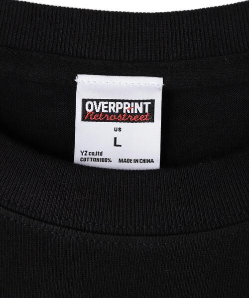 over print（オーバープリント）の「overprint/オーバープリント/別注MAMO TEE（Tシャツ/カットソー・レディース・ホワイト/ブラック・XL/M/L）」の13枚目の写真